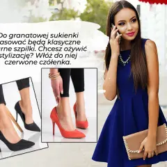 Jakie buty do szafirowej sukienki, aby wyglądać olśniewająco?