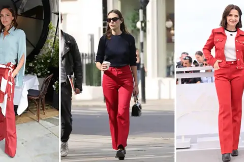 Czy czerwone spodnie są modne? Odkryj najnowsze trendy i stylizacje