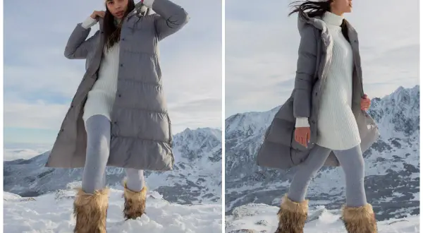 Stylowe inspiracje na zimę: jak nosić szarą kurtkę w modnych stylizacjach