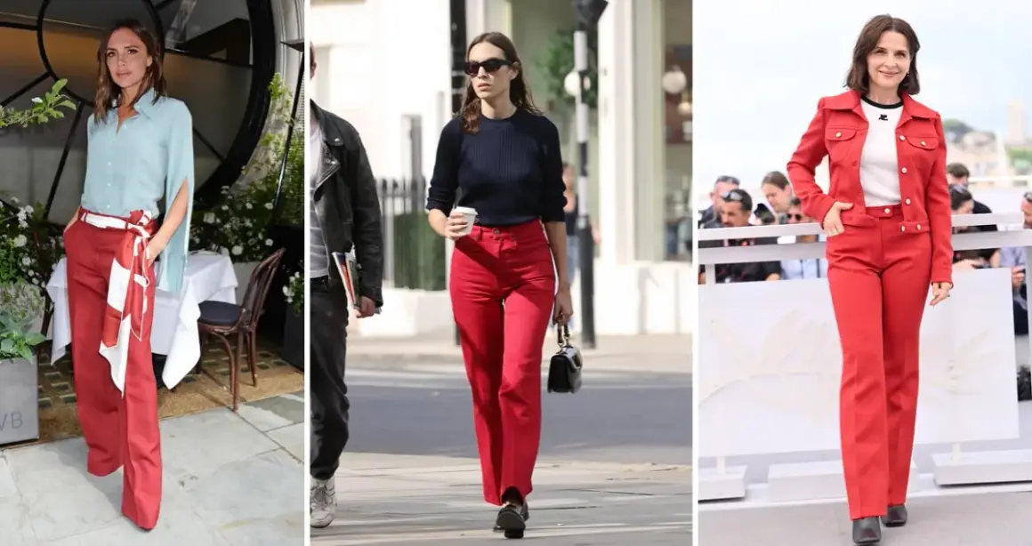 Czy czerwone spodnie są modne? Odkryj najnowsze trendy i stylizacje