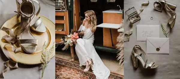 Jakie buty do sukni ślubnej boho? Wybierz idealny model na swój ślub